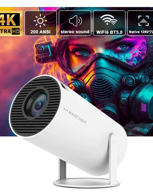 Load image into Gallery viewer, Home Theater 4K Projector Wifi6 200 ANSI Home Cinema Portable Projector
