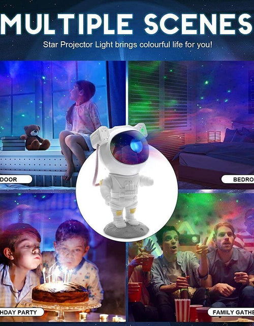 Load image into Gallery viewer, Astronaut Projector Galaxy Starry Sky Night Light Ocean Star LED Lamp Remote
