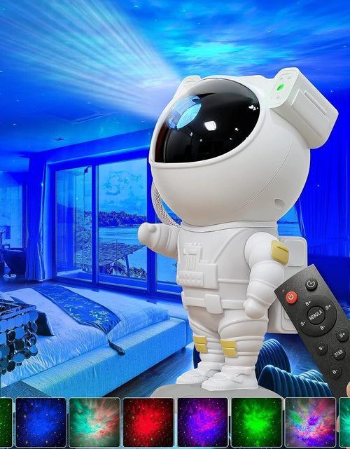 Load image into Gallery viewer, Astronaut Projector Galaxy Starry Sky Night Light Ocean Star LED Lamp Remote
