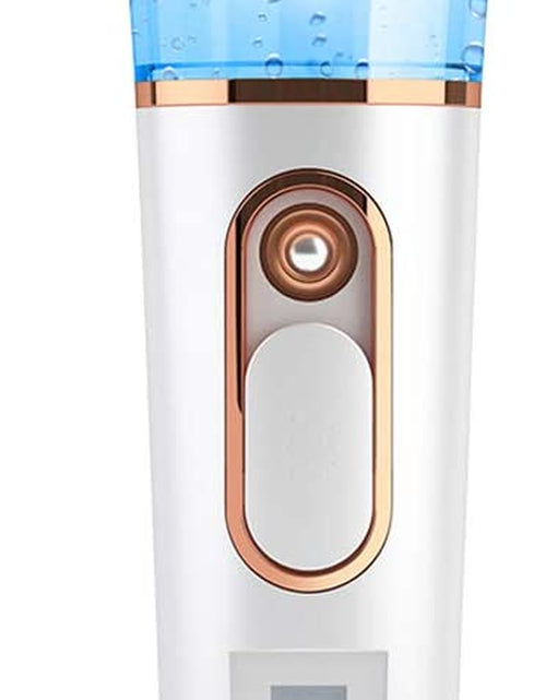 Load image into Gallery viewer, Handy Nano Mist Sprayer with Skin Analyzer Moisture Tester, Portable Facial Atomization Eyelash Extensions Steamer Mister,Mini Cool with Large Capacity,Face Moisturizing,Hydration Refreshing
