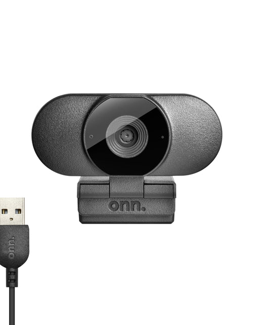 Load image into Gallery viewer, 1440P Webcam with Autofocus and Built-In Microphone, Adjustable,Black
