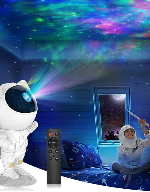 Load image into Gallery viewer, Astronaut Projector Galaxy Starry Sky Night Light Ocean Star LED Lamp Remote
