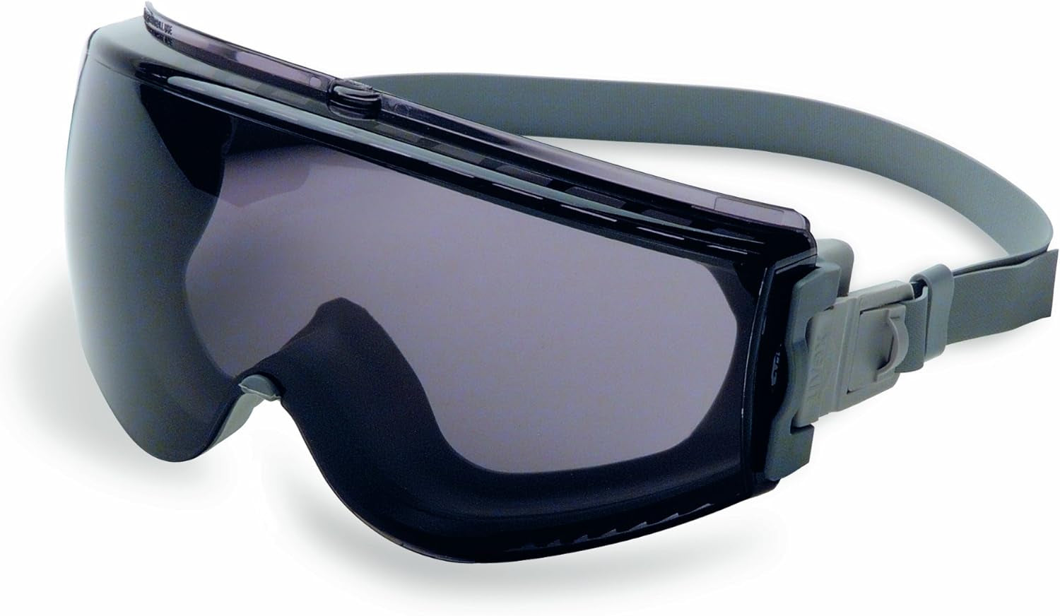 Honeywell  Stealth Safety Goggles with Gray treme Anti-Fog Lens, Gray Body & Neoprene Headband (S3961C), Gray Lens