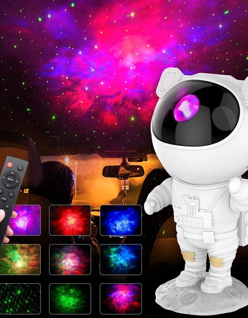 Load image into Gallery viewer, Astronaut Projector Galaxy Starry Sky Night Light Ocean Star LED Lamp Remote
