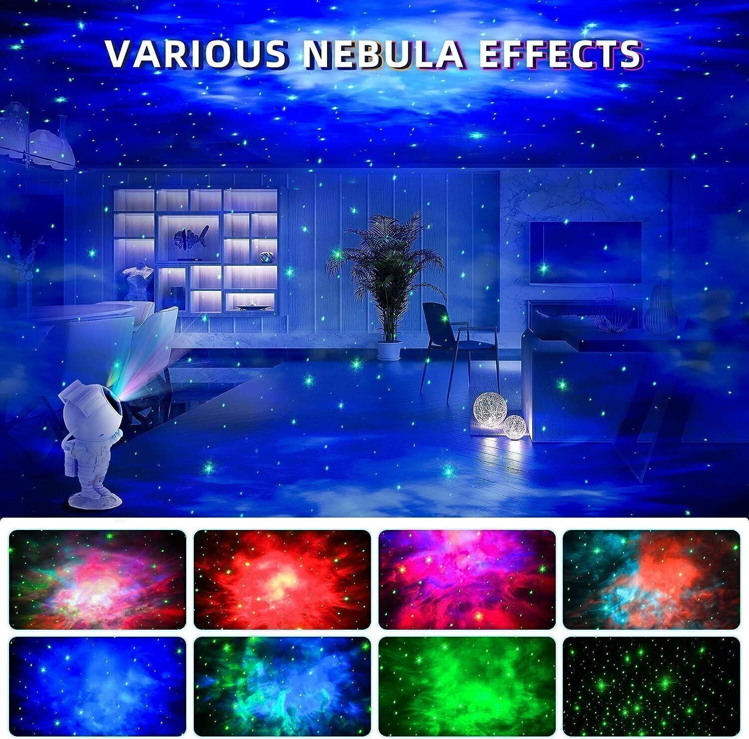 Astronaut Projector Galaxy Starry Sky Night Light Ocean Star LED Lamp Remote