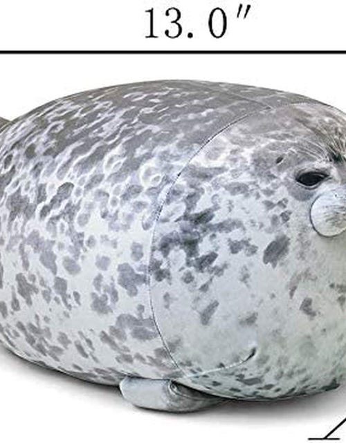 Load image into Gallery viewer, Chubby Blob Seal Pillow,Stuffed Cotton Plush Animal Toy Cute Ocean Large(23.6 In)…
