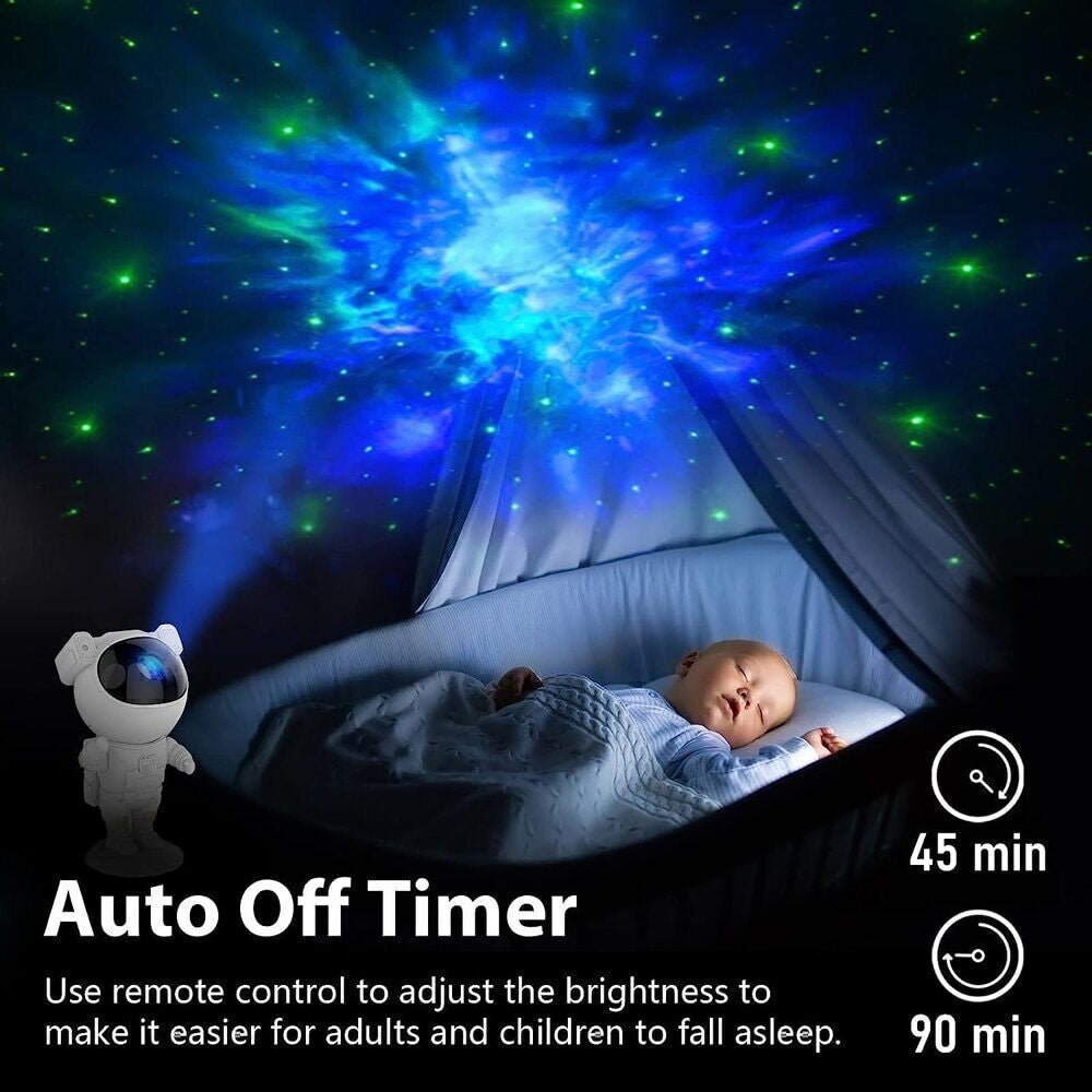 Astronaut Projector Galaxy Starry Sky Night Light Ocean Star LED Lamp Remote