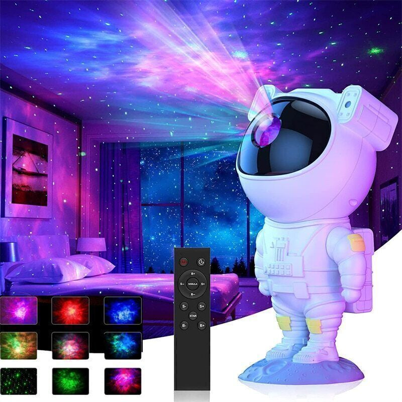 Astronaut Projector Galaxy Starry Sky Night Light Ocean Star LED Lamp Remote