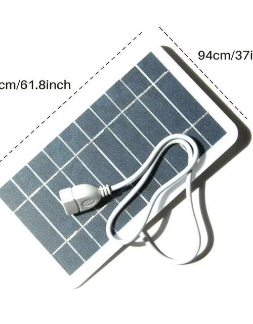 Load image into Gallery viewer, 2W 5V Solar Panel Outdoor Usb Portable Mini Solar Charger Panel Climbing Fast Travel Charger Phone Diy Solar Charger
