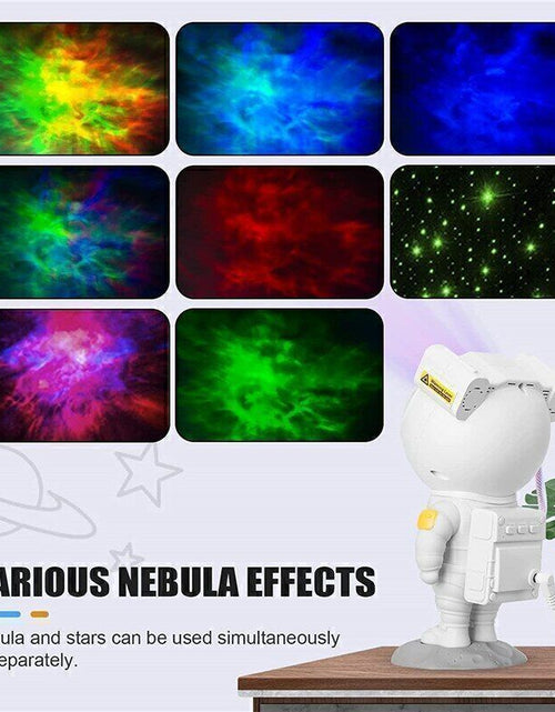 Load image into Gallery viewer, Astronaut Projector Galaxy Starry Sky Night Light Ocean Star LED Lamp Remote
