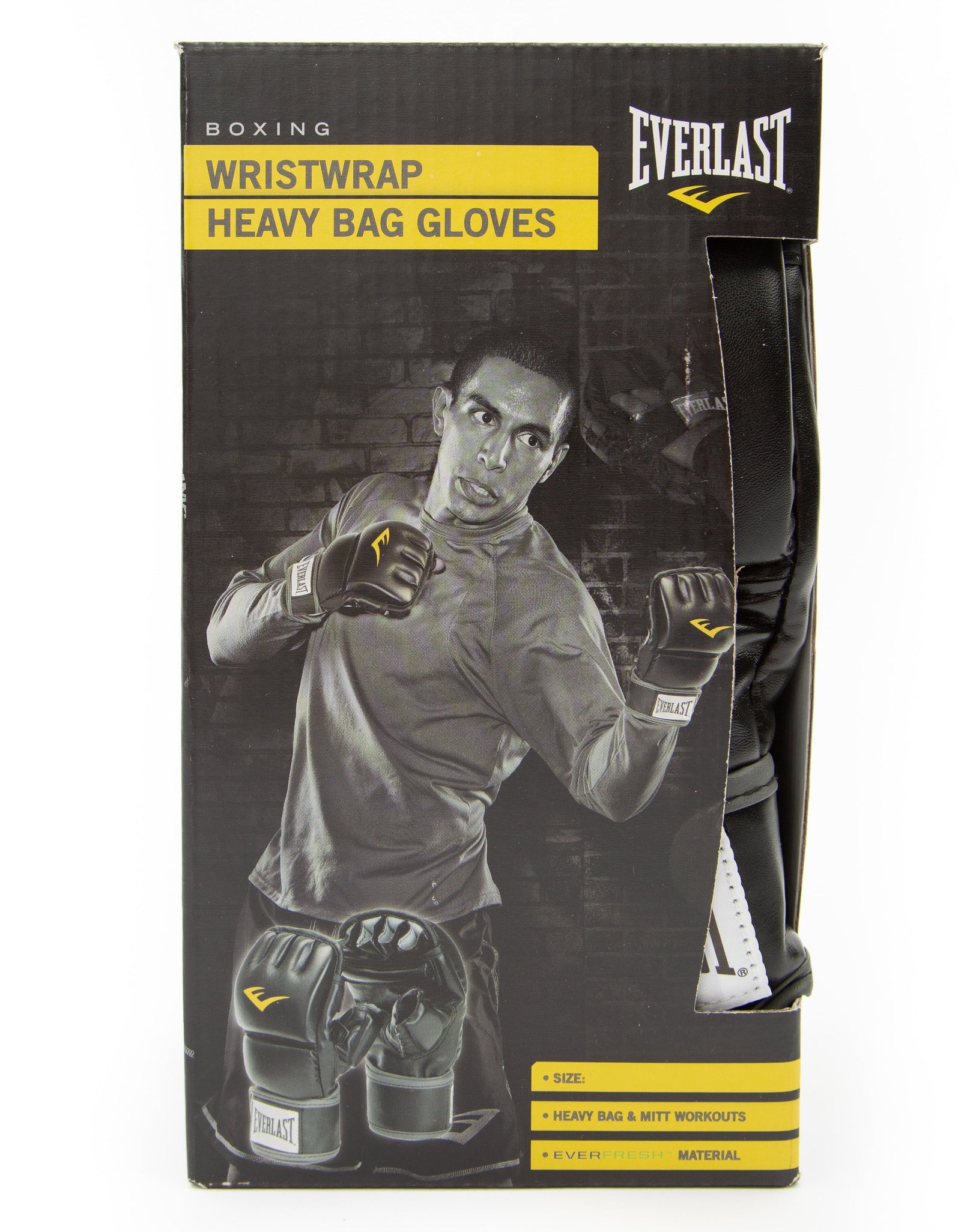 Boxing Wristwrap Heavy Bag Gloves Black